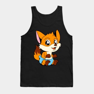 Kawaii Baby Fox Tank Top